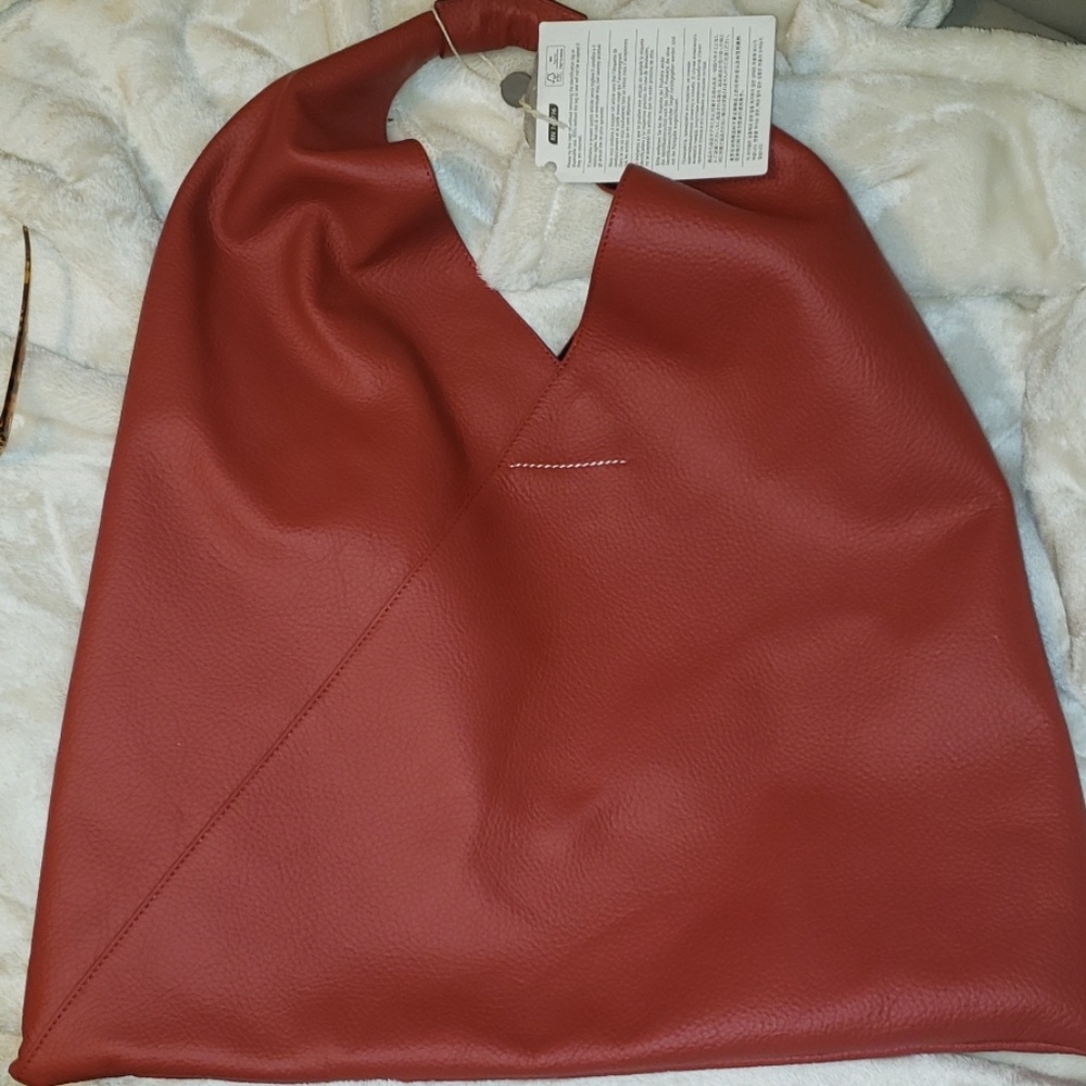 MM6 by Maison Margiela Red Triangle Tote NWT - Picture 4 of 8